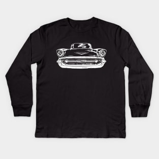 1957 Bel Air Kids Long Sleeve T-Shirt